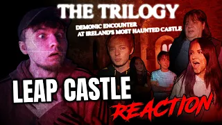 THE TRILOGY REACTION | SAM AND COLBY LEAP CASTLE INVESTIGATION | One of the SCARIEST episodes so far