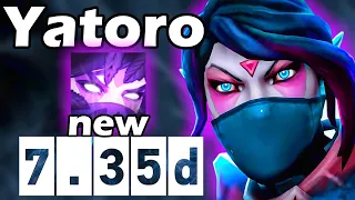 Яторо на Темпларке через новый Мелд!- Yatoro Templar Assassin 7.35d DOTA 2