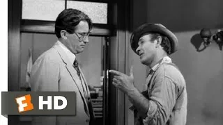 To Kill a Mockingbird (1/10) Movie CLIP - What Kind of Man Are You? (1962) HD