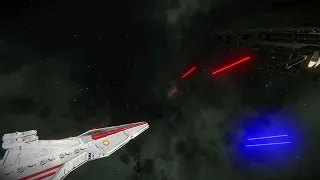 Star Wars Space Engineers Munificent Frigate Mod