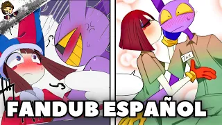 🔴Pomni y Jax CHAMBEAN 🌀Fandub Español🌀The Amazing Digital Circus Comic Recopilación (Jax x Pomni)