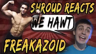 Shroud Reacts To Ryan Freakazoid WE HAWT Compilation - CS:GO