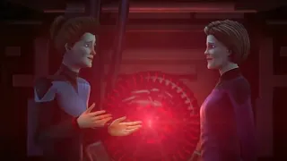 Admiral Janeway meets Hologram Janeway / Star Trek Prodigy - Se.1, Ep.18 - (Mindwalk)