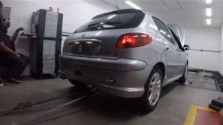 PEUGEOT 206 1.6 16V  - DINAMÔMETRO ABSOLUTO - VLOG PARTE #5