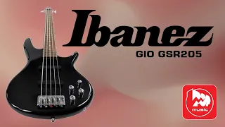 [Eng Sub] Ibanez GSR205 5-string bass guitar