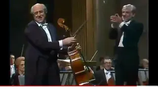 Schumann: Cello Concerto -  Rostropovich - Leonard Bernstein - Orchestre National de France (1977)