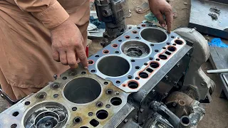 Six Cylinder Engine Restoration & Completely Engine Rebuild