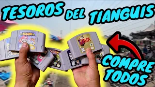 Compre TODOS LOS JUEGOS de NINTENDO 64 del tianguis | BUSQUEDA DE LO RETRO #swapmeet #chachareando