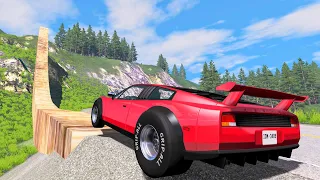 High Speed Car Jumps #12 | BeamNG Drive | CrashJunkies