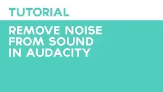 Αφαίρεση θορύβου από ήχο στο Audacity