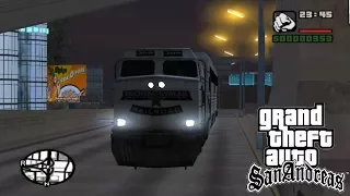 GTA San Andreas: Train on Street MOD Showcase