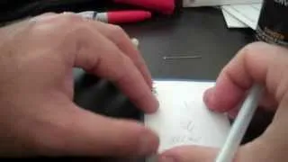 Technique to get your ballpoint pen to write again - Simple!