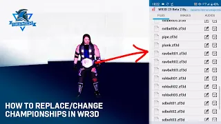 HOW TO REPLACE/CHANGE CHAMPIONSHIPS IN WR3D