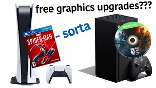 PS5 vs XBOX SERIES X: Free Graphics Upgrades EXPLAINED