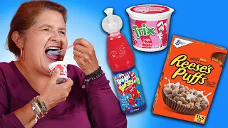 Mexican Moms Try Our Childhood Snacks!