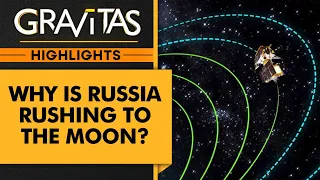 India, Russia rush to Moon's south pole | Gravitas Highlights