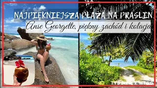 Najpiękniejsza plaża na Praslin- Anse Georgette 🏖️ randka na plaży 🍕 | Seszele na własną rękę  ⛵️