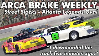 "I downloaded the track five minutes ago." | ABW - Street Stocks Atlanta Legends Oval