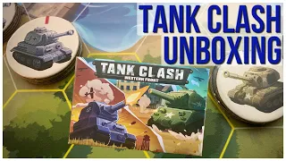 Tank Clash Western Front Unboxing | Ameba Games | Wargame Historical Game | Intro Armored Combat