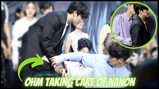 [OhmNanon] Ohm taking care of Nanon During Mchoice2022