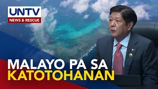 Pangarap na mapayapang South China Sea, malabo pang maabot sa ngayon ayon kay PBBM