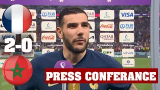 Théo Hernandez I France 2-0 Morocco Post Match Interview I World Cup Qatar 2022 🏆 🇫🇷🗨️