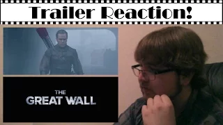 The Great Wall (2017) | Trailer #1 Reaction