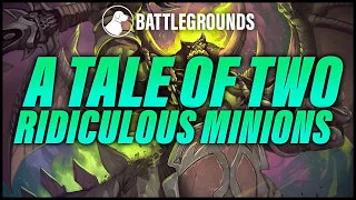 A Tale of Two Ridiculous Minions | Dogdog Hearthstone Battlegrounds