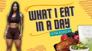 WHAT I EAT IN A DAY: BUILD MUSCLE DECREASE BODY FAT WITH CARBS! #THEWEIGHTROOM EDITION