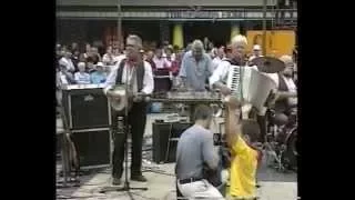 The Wurzels - Live in Broadmead - Bristol - 30/7/01 - (The Combine Harvester remix release gig!)