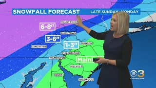 Philadelphia Weather: Strong Winter Storm To Pack A Punch Sunday Night