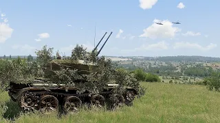 Ukraine Tunguska Anti-Aircraft Tracked Weapon Shot Down Russian KA-52 Attack Helicopters - ARMA 3