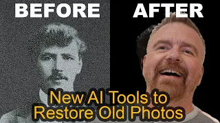 Dave Uses "AI" to Enhance and Restore 4 Old Family Photos
