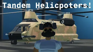 How to make a Tandem Rotor / Heavy lift Helicopter in Stormworks!