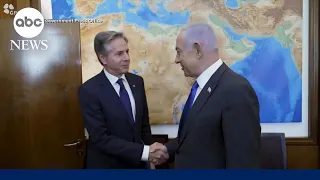 Antony Blinken meets with Benjamin Netanyahu