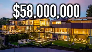 Touring a $58,000,000 Billionaire's Custom Mega Mansion in BEL AIR