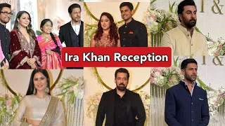 SRK, Ranbir, Katrina, Salman, Shehnaaz At Aamir Khan's Daughter Ira Khan & Nupur Shikare's Reception