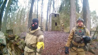 AiRSOFT GAMES IN JUGLAND LATVIA Airsofts spēle JUGLAND poligonā