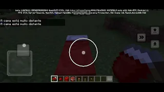 Eu jogando Minecraft e criei uma Villa