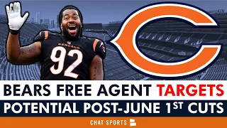 NEW Chicago Bears Free Agent Targets Ft. Potential Post-June 1st Cuts: B.J. Hill & Darius Slayton