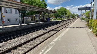 S24 arriving at Rüschlikon