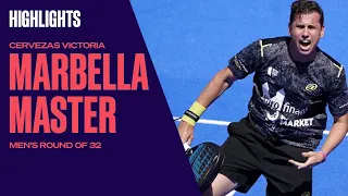 Highlights 🚹 Round of 32 (3) Cervezas Victoria Marbella Master 2022