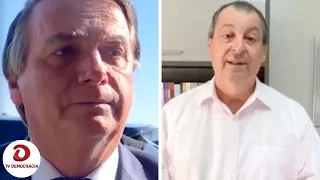 Bolsonaro chama Omar Aziz de ‘anta amazônica’ e senador rebate: “A onça vai comer o macaco guariba”