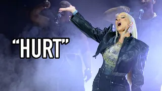 Christina Aguilera Sings “Hurt” For The First Time Since 15 Years! | 2023