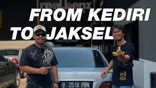 From KEDIRI to JAKSEL! Om Wahyu Tempuh 700 km Lebih Demi ke RealAutoBenz Workshop | W210 E240