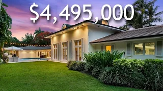 $4.5 Million Coral Gables Estate with HUGE GUEST HOUSE ON ALMOST AN ACRE!