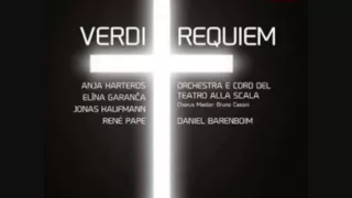 Daniel Barenboim - Verdi - Messa da Requiem II.  Sequenza   X.  Lacrymosa