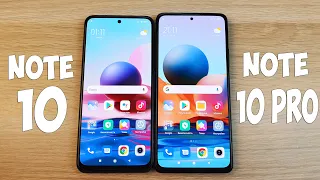 XIAOMI REDMI NOTE 10 VS REDMI NOTE 10 PRO - В ЧЕМ РАЗНИЦА? ПОЛНОЕ СРАВНЕНИЕ!