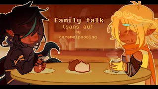 Family talk  Dreamtale brothers  errormare  rus|eng  sans au skit