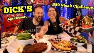 Dick's Last Resort Monster Steak Challenge | manvfood | Molly Schuyler | Treated like Garbage